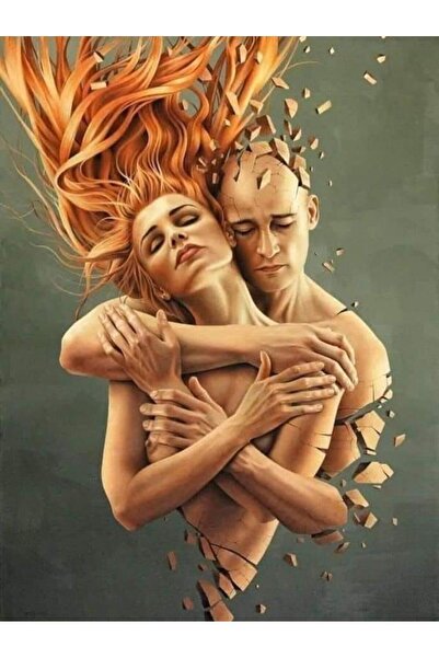 OZN AKSESUAR Sayılarla Boyama Tuval Seti Numaralı Boyalar Ve Fırçalar Tam Set...