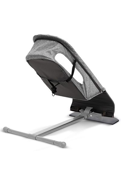 TEKNUM Baby Bouncer w/ Grab Toys - Dark Grey