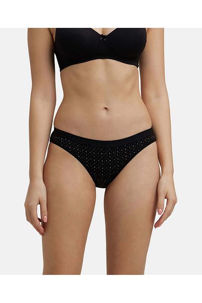 JOCKEY Fashion Stretch Bikini 3002-01 Black