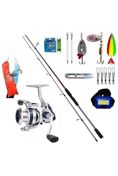 Genel Markalar Aria-3000a Double Black 270cm 15-40gr Turna Spin Olta Takımı Seti