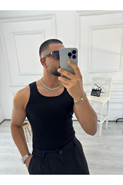 elkumoda Soft Textured Sweat Absorbing Sports Tank Top Cotton Slim Fit Ribbed...