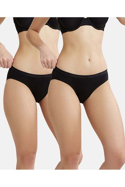 JOCKEY Simple Comfort Bikni Plain 2Pcs Pck 1525-02 Multicolor