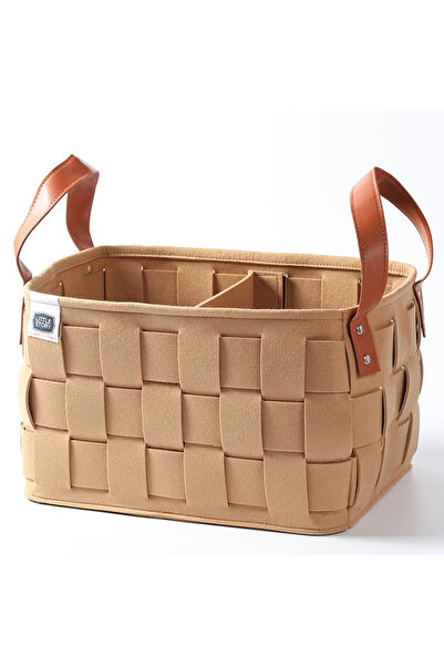 Little Story سلة غسيل متعددة الأغراض مصنوعة من اللباد - كاكي