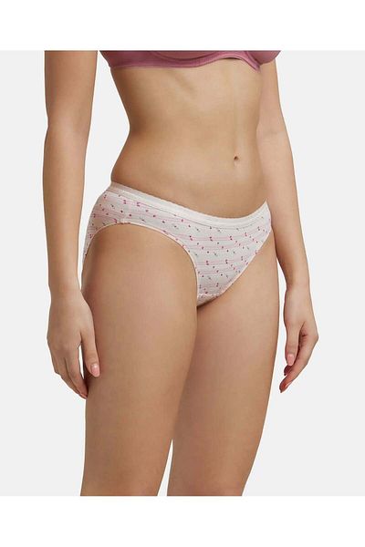 JOCKEY Simple Comfort Bikni Plain 2Pcs Pck 1525-02 Multicolor