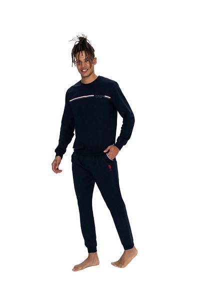 U.S. Polo Assn. Ανδρικά ρούχα Navy Blue Home - 18921