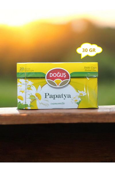 Doğuş Chamomile 20 Cup Filtered Sachet Herbal Tea 30Gr