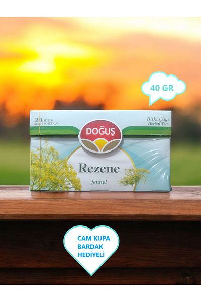 Doğuş Fennel 20 Cup Filtered Sachet Herbal Tea 40Gr