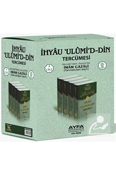 Ayfa Basın Yayın İhyau Ulumiddin Tercümesi (4 CİLT TAKIM) (ÖZEL BASKI YEŞİL K...