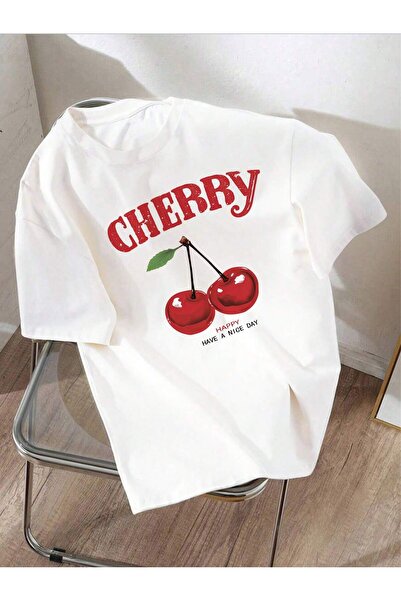 PENTHİLUS CHERRY- ENjoy Τυπωμένο unisex μπλουζάκι.