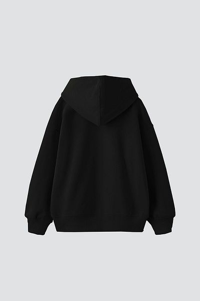 aynewmoda Sweet Girl Printed Hooded Oversize Sweatshirt