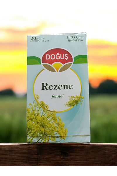 Doğuş Fennel 20 Cup Filtered Sachet Herbal Tea 40Gr