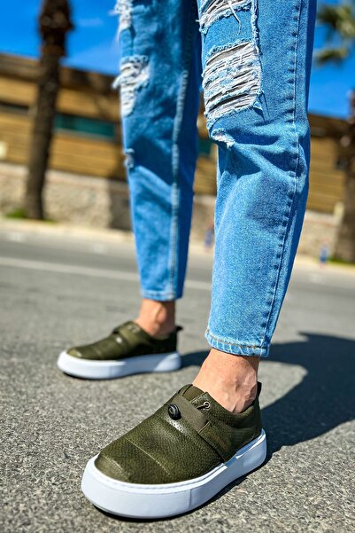 Chekich Ανδρικά παπούτσια Dobeny Ch147 Cbt - Χακί