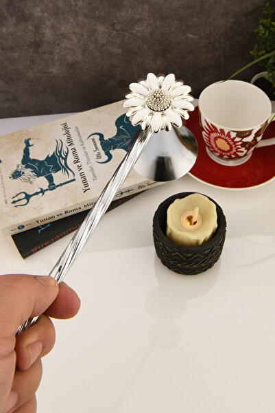 TR Turan Collection PAPATYA Figürlü Mum Söndürme Aleti Metal Mum Söndürücü Gü...