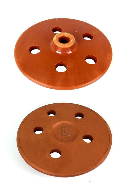 QNİAY Dolma Sarma Taşı Kapağı -Çömlek Delikli Dolma Taşı Yaprak Sarma Güveç Pişirme Kapak