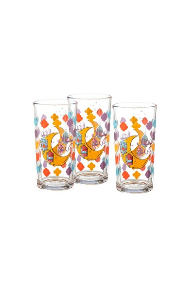 Dania A set of Ramadan decorative water glasses, 250 ml