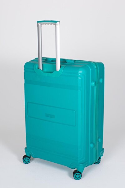 Travel POLO Büyük Boy Kırılmaz Valiz Cam Göbeği 1017