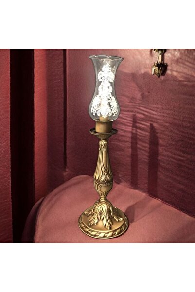 ES AYDINLATMA Zamak döküm Şamdan Masa Lambası