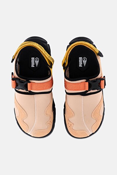 Puma x Select Kids Boy Ts-01 Retro Velcro Sandals, Dusty Tan
