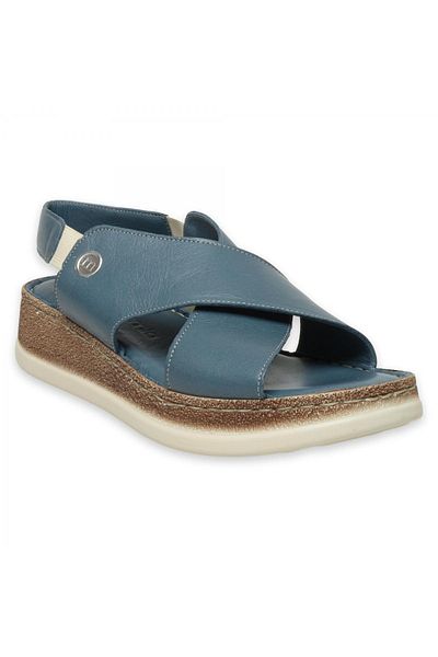 Mammamia D25Ys-2395 Sandale de damă Daily Blue