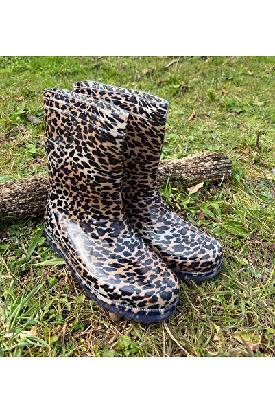 BOTMAX Leopar Desenli