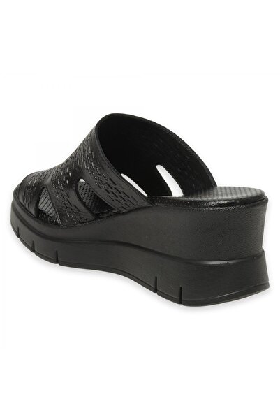 Mammamia D25Yt-1415 Daily Black Women's Slippers