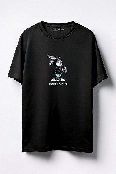 Merch&ice Bugs Bunny Naber Cınım Štampano Unisex Oversize kroj T-shirt