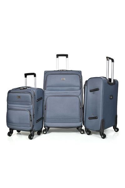 MORANO Morano 3 Pieces Canvas Luggage Set 28/24/20 Inch