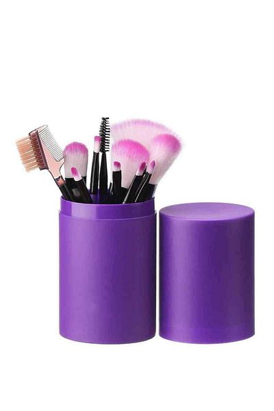 TEKNOROT 12 Pieces Professional Makeup Set Soft Bristles Suitable for Face and Eye Makeup
