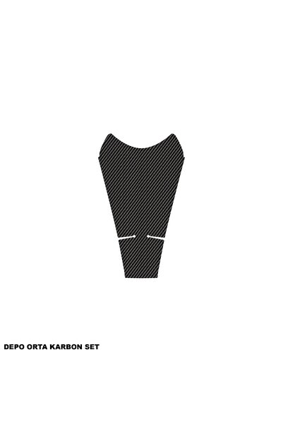 Motiker CFMOTO 250SR KARBON STICKER SET DEPO ORTA PARÇALI KAPLAMA ETİKET MODELİ