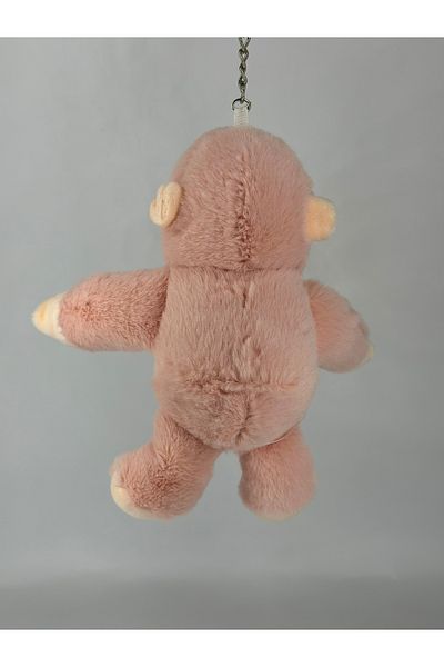 Lumiera Plush Monkey Detailed Keychain Bag Charm Accessory Ornament