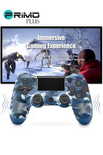 Primo Plus Double Motor Vibration 4 Wireless Controller