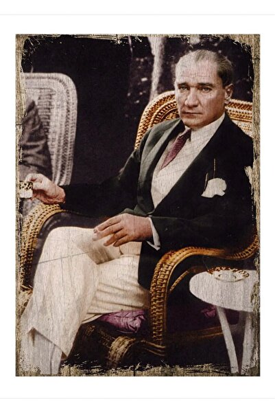 AR AJANS KANVAS TABLO Ulu Önder Mustafa Kemal Ataturk Dekorativna SLIKA NA PL...