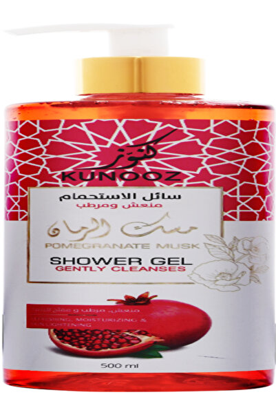 SMILE جل استحمام كنوز برائحة الرمان والمسك - 500 مل