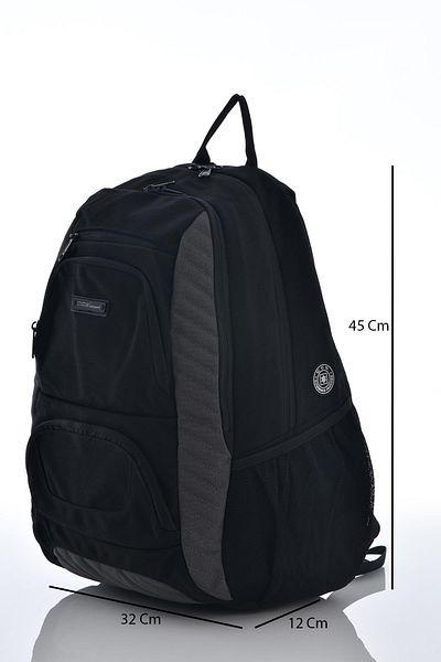 ÇÇS Μαύρο σακίδιο πλάτης Çs 51160 Model