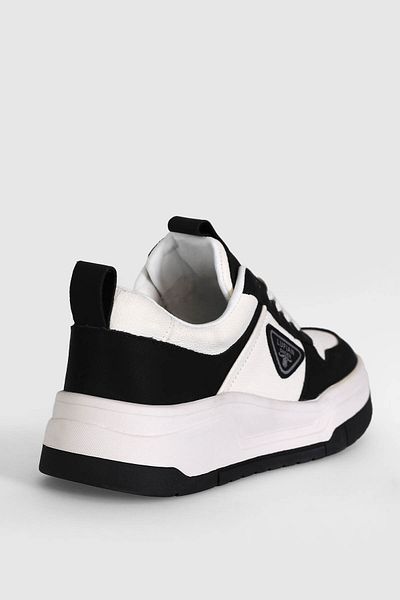 Lufian Jennifer Black - White Women's Sneaker 122230018