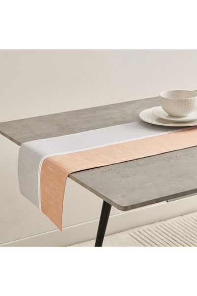 Home Box Harley Maze Ribbed Table Runner 33x120 cm