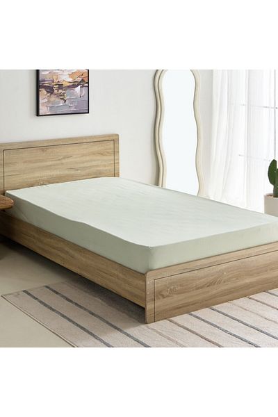Home Box Derby Solid Microfiber Single Fitted Sheet 90x190+20 cm