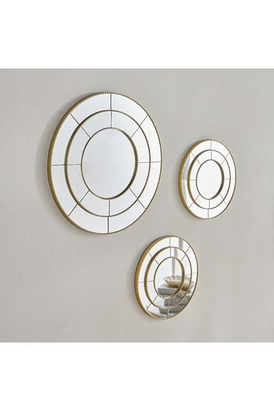 Home Box Brecklyn 3-Piece Mirror Set