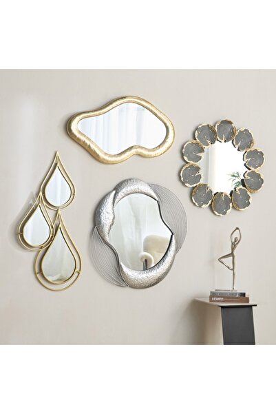 Home Box Delp Premium Heavy Duty Metal Drops Wall Mirror 45.7x93.3x3.8 cm
