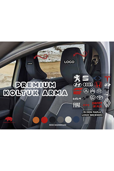 TEARNOW Megane Togg Leon Egea Uyumlu Koltuk Kılıf Arması