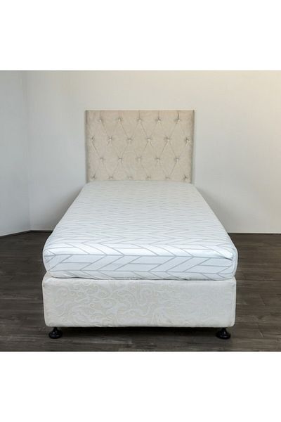 Home Box Malta Centrum Printed Cotton Single Fitted Sheet 90x200+33 cm