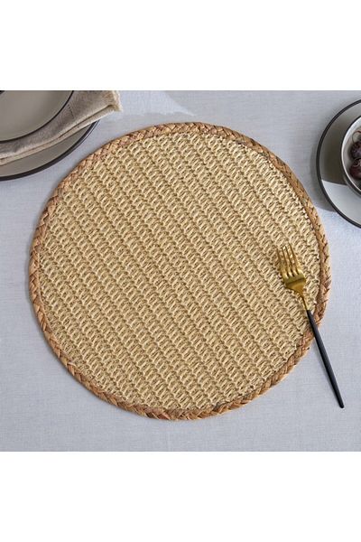 Home Box Canecraft Hyacinth and Paper Placemat 38 cm