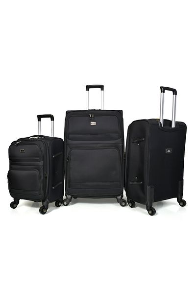 MORANO Morano 3 Pieces Canvas Luggage Set 28/24/20 Inch