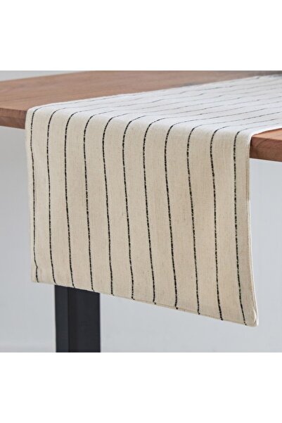 Home Box Noir Stripe Table Runner 33x120 cm
