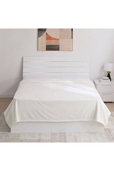 Home Box Logan Teddy Double Layer Queen Blanket 200x220 cm