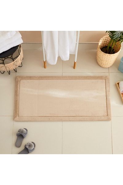 Home Box Lavish Extra Large Memory Foam Bath Mat 60x120 cm