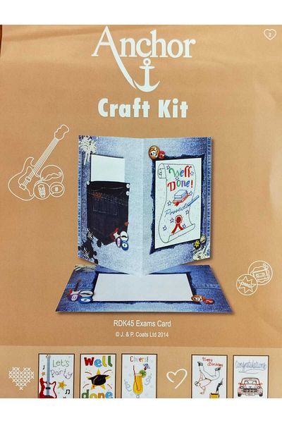 Anchor DIY Greeting Card Cross Stitch Embroidery Kit 21X14.8Cm