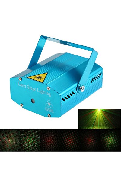 Store Disko Parti Festival Aydınlatma Mini Lazer Işık Show Cihazı