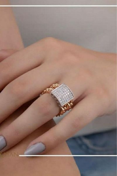 SelinDiamond Xuping Zircon Stone Ring