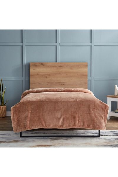 Home Box Lux Popcorn Twin Flannel Blanket 150x220 cm